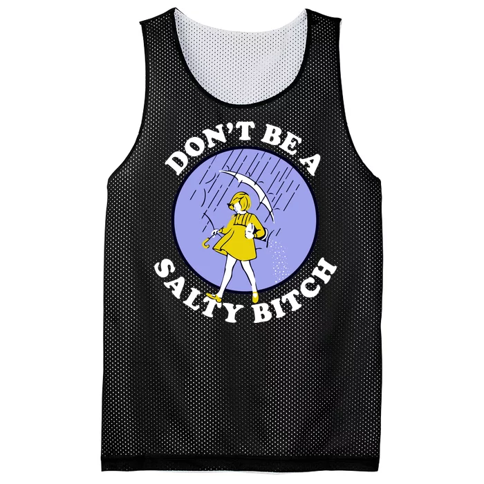 Don't Be A Salty Bitch Mesh Reversible Basketball Jersey Tank