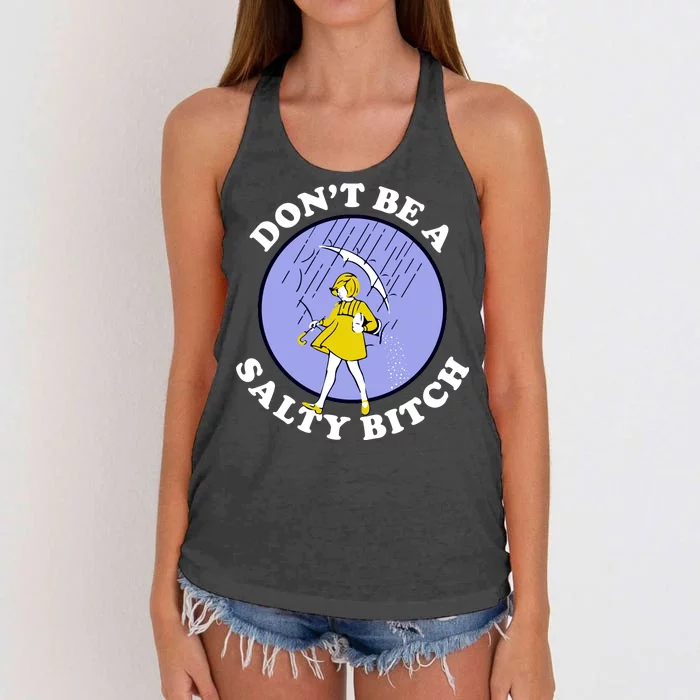 Don't Be A Salty Bitch Women's Knotted Racerback Tank