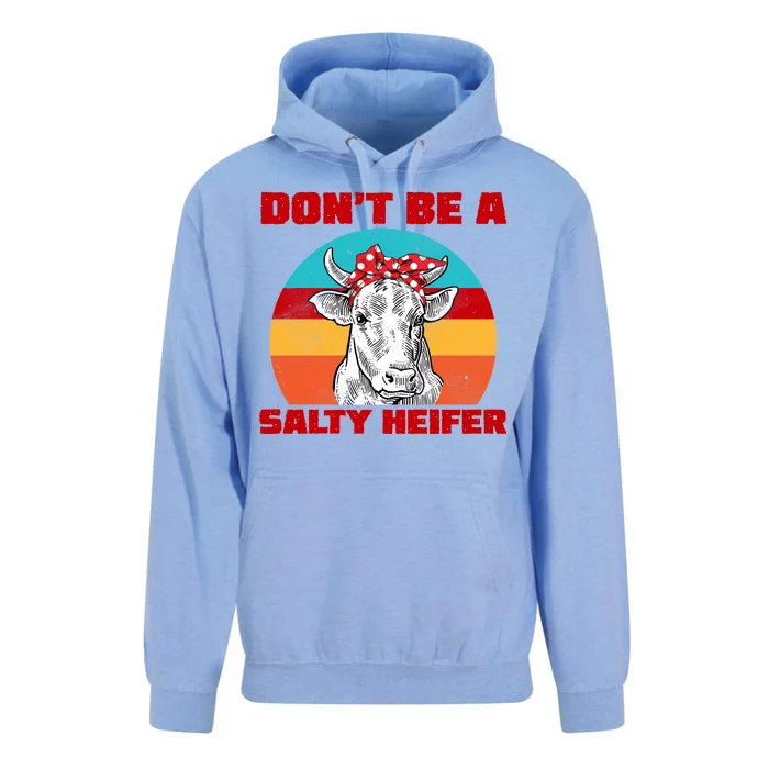 Don't Be A Salty Heifer Unisex Surf Hoodie