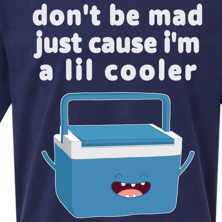 Don't Be Mad Just Cause I'm A Lil Cooler Funny Sueded Cloud Jersey T-Shirt