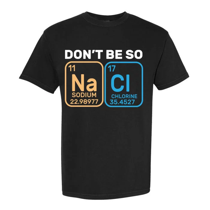 Don't Be So Salty Funny Chemistry Garment-Dyed Heavyweight T-Shirt