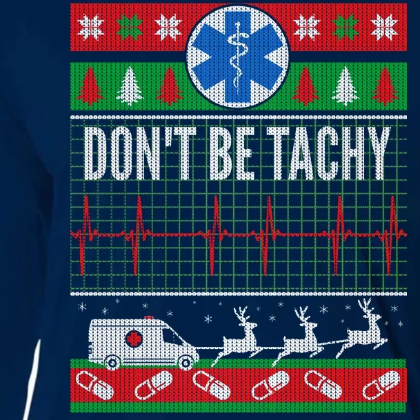 Don't Be Tachy EMT Ugly Christmas Cooling Performance Long Sleeve Crew