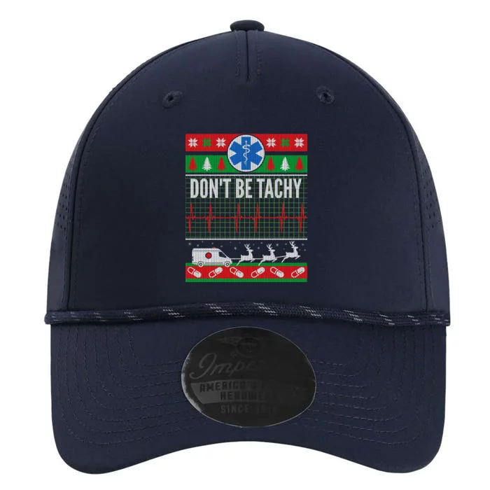 Don't Be Tachy EMT Ugly Christmas Performance The Dyno Cap