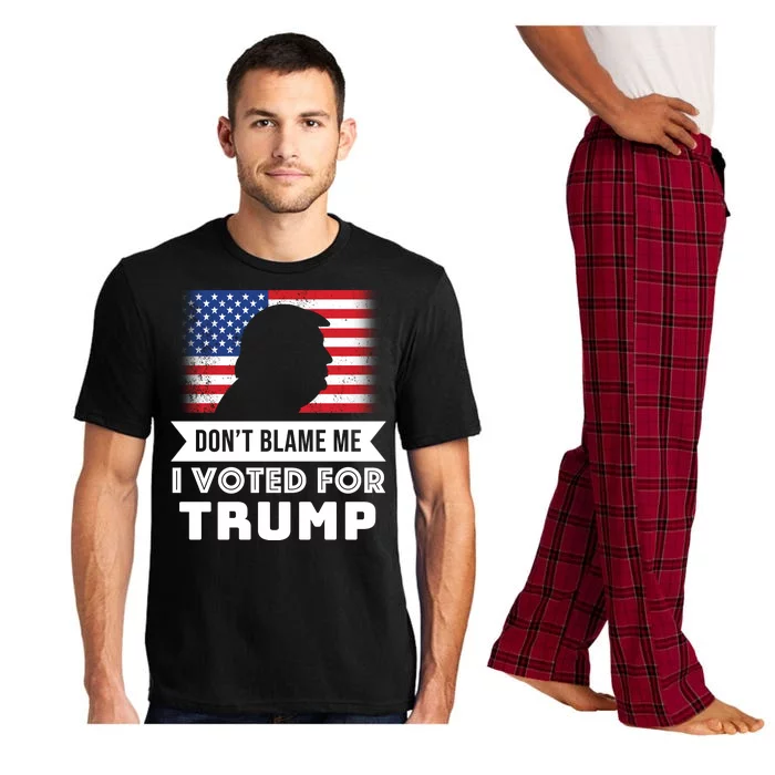 Don't Blame Me I Voted For Trump Pajama Set