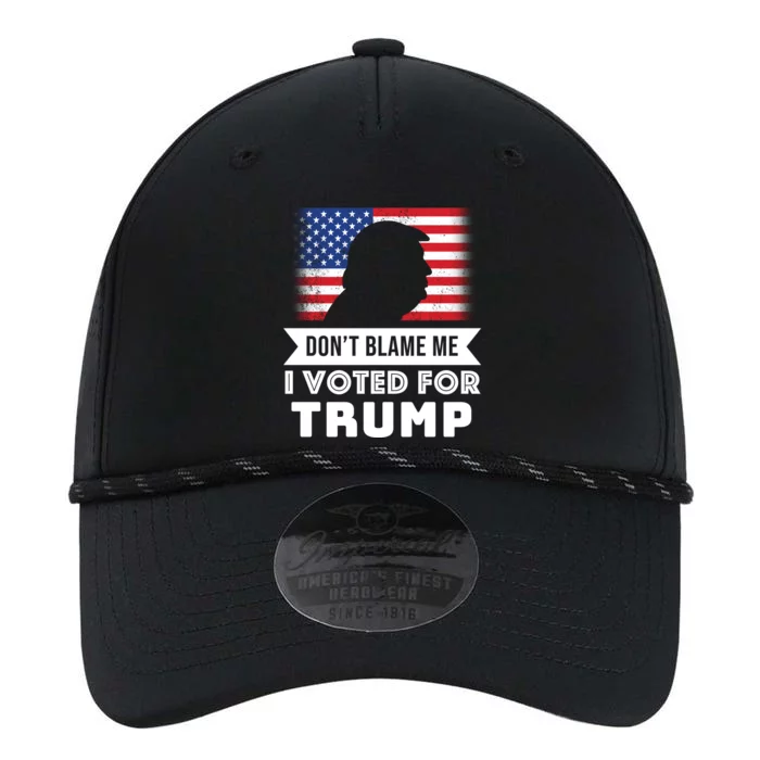 Don't Blame Me I Voted For Trump Performance The Dyno Cap