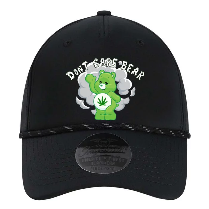 Don't Care Smoking Bear Performance The Dyno Cap