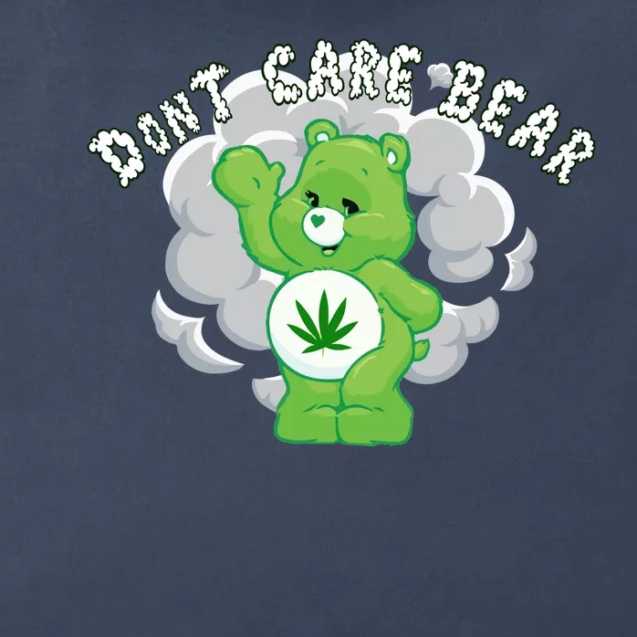 Don't Care Smoking Bear Zip Tote Bag