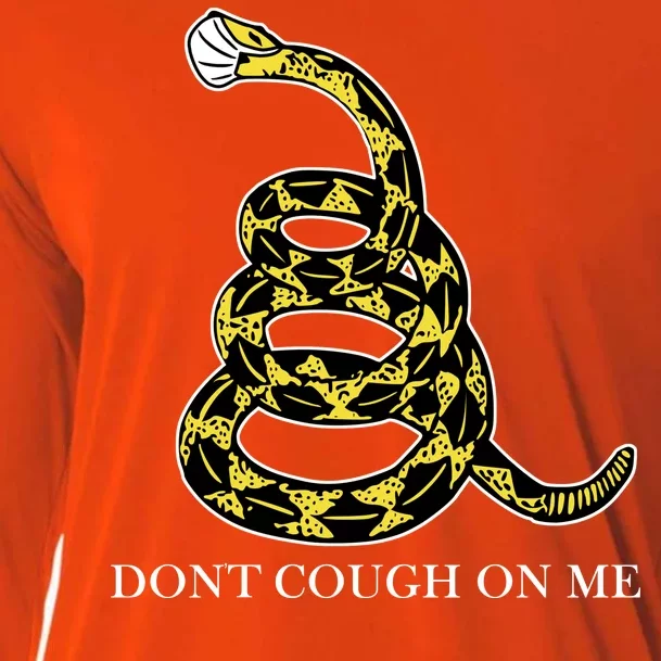 Don't Cough On Me Safety Awareness Cooling Performance Long Sleeve Crew