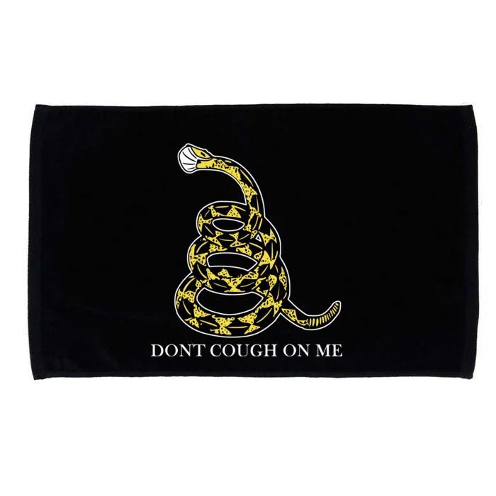 Don't Cough On Me Safety Awareness Microfiber Hand Towel