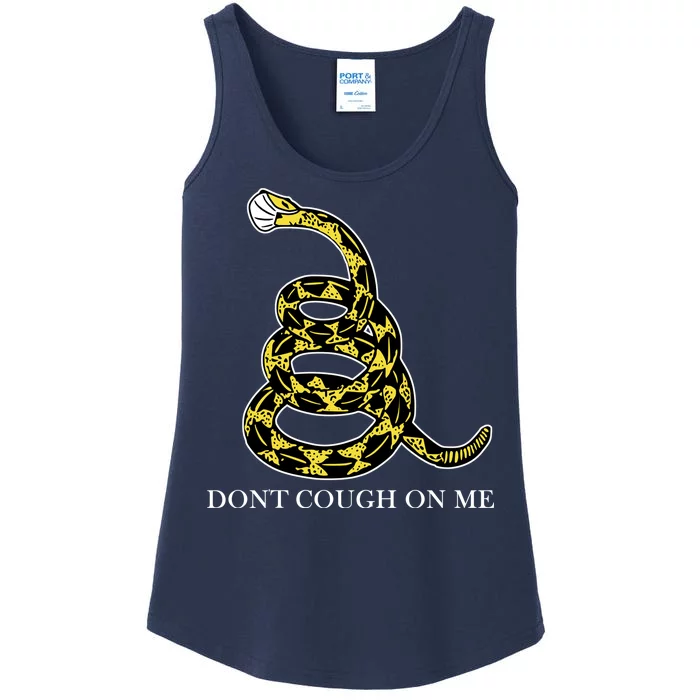 Don't Cough On Me Safety Awareness Ladies Essential Tank