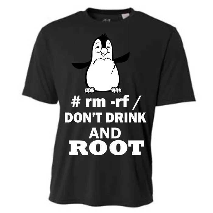 Don't Drink And Root Cooling Performance Crew T-Shirt