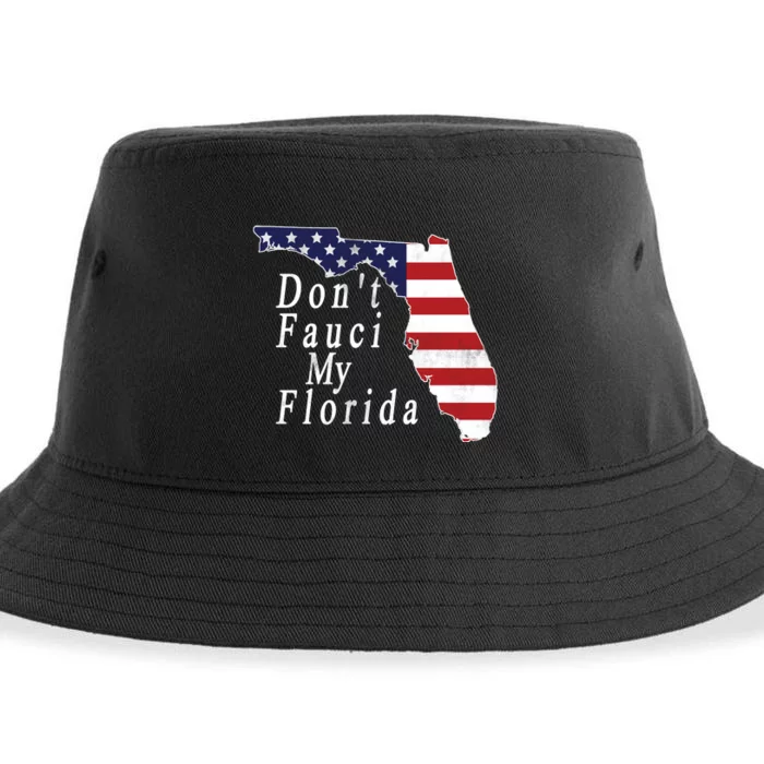 Don't Fauci My Florida Sustainable Bucket Hat