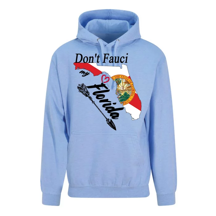 Don't Fauci My Florida Flag Vintage Unisex Surf Hoodie