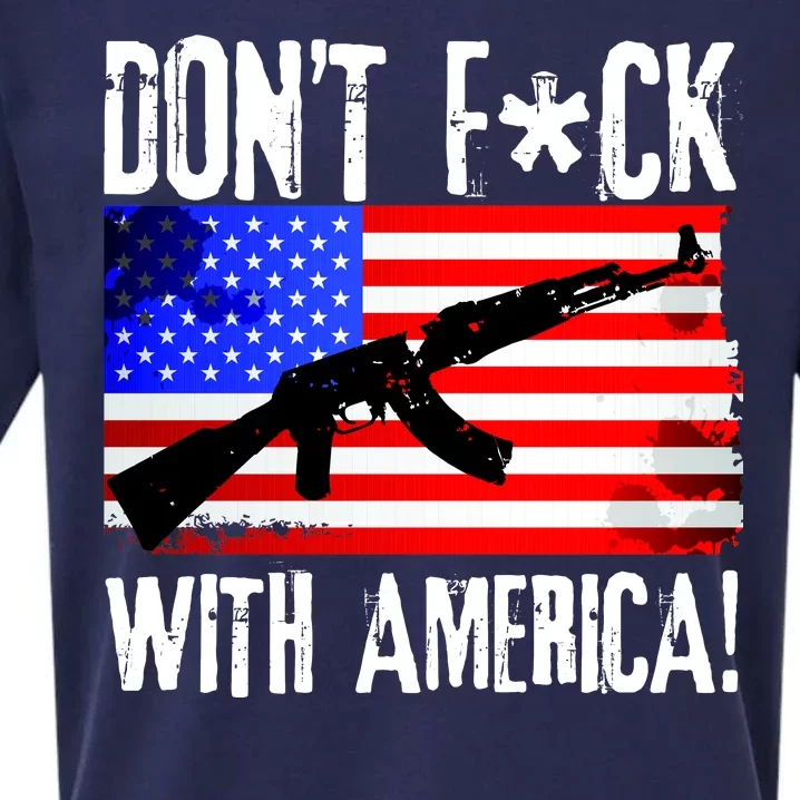 Don't F*ck With America! Sueded Cloud Jersey T-Shirt