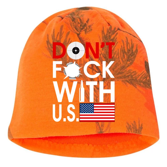 Don't F*ck With US Kati - Camo Knit Beanie