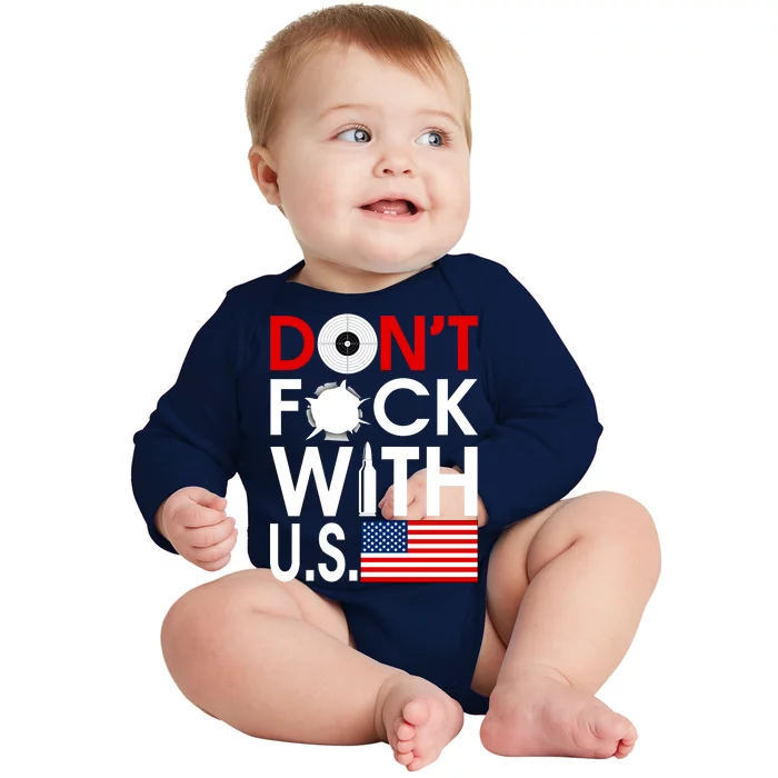 Don't F*ck With US Baby Long Sleeve Bodysuit