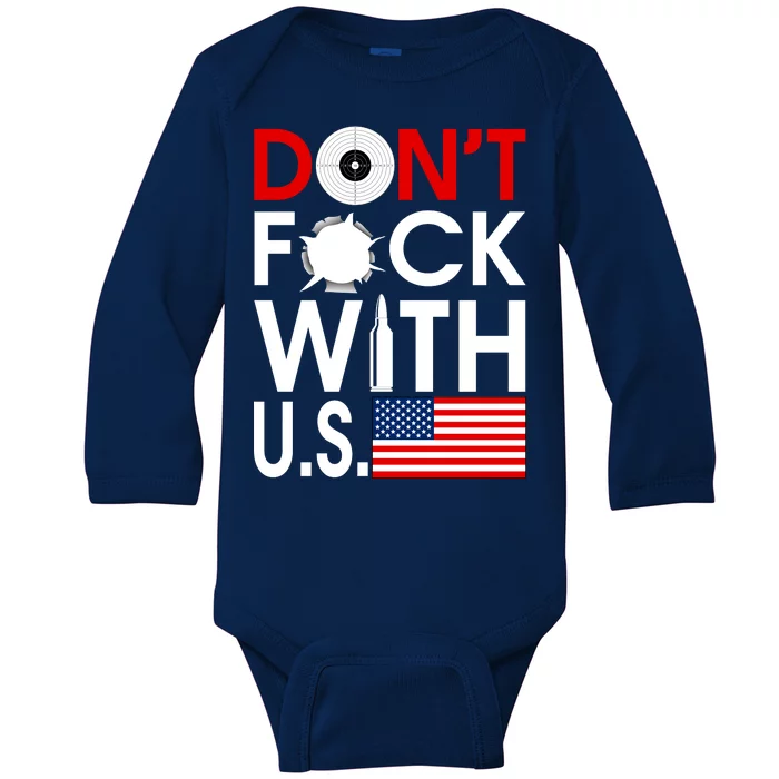 Don't F*ck With US Baby Long Sleeve Bodysuit