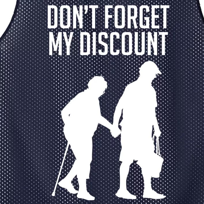 Don't Forget My Discount Mesh Reversible Basketball Jersey Tank