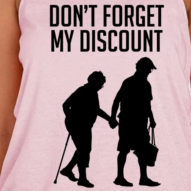 Don't Forget My Discount Women's Knotted Racerback Tank