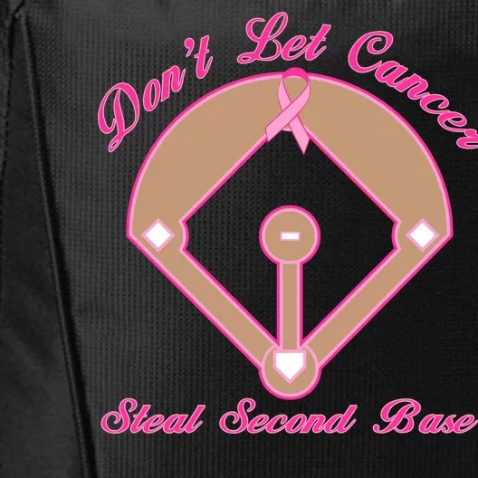 Don't Let Cancer Steal Second Base Diamond City Backpack