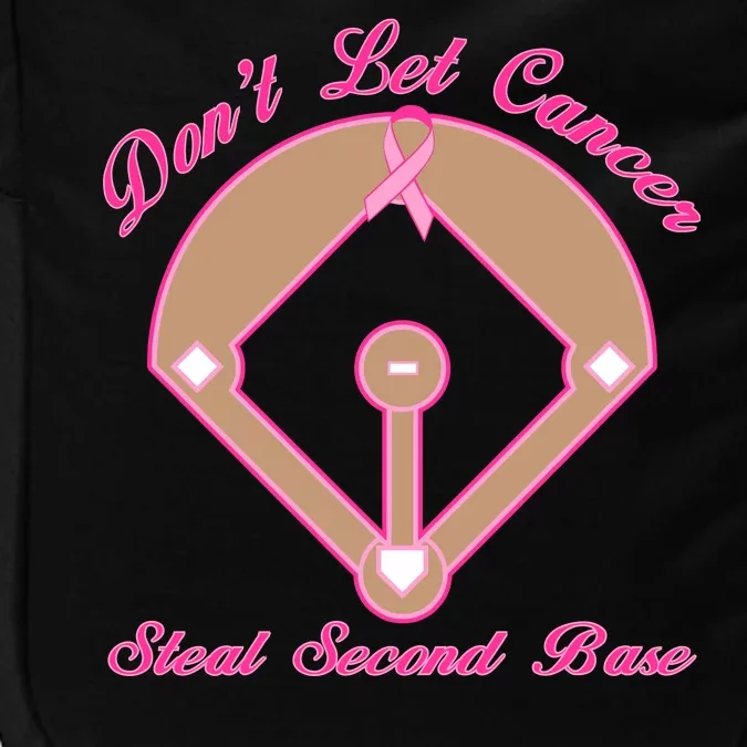 Don't Let Cancer Steal Second Base Diamond Impact Tech Backpack