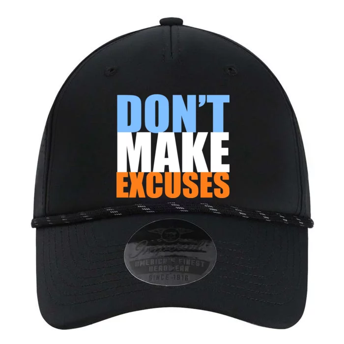 Don't Make Excuses Performance The Dyno Cap