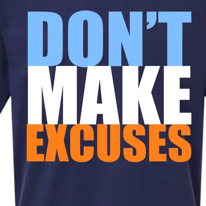 Don't Make Excuses Sueded Cloud Jersey T-Shirt