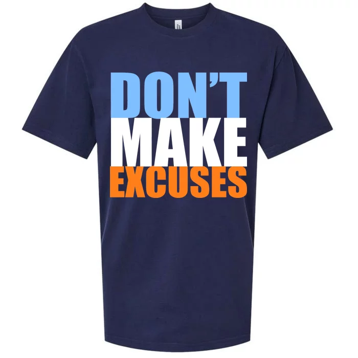 Don't Make Excuses Sueded Cloud Jersey T-Shirt