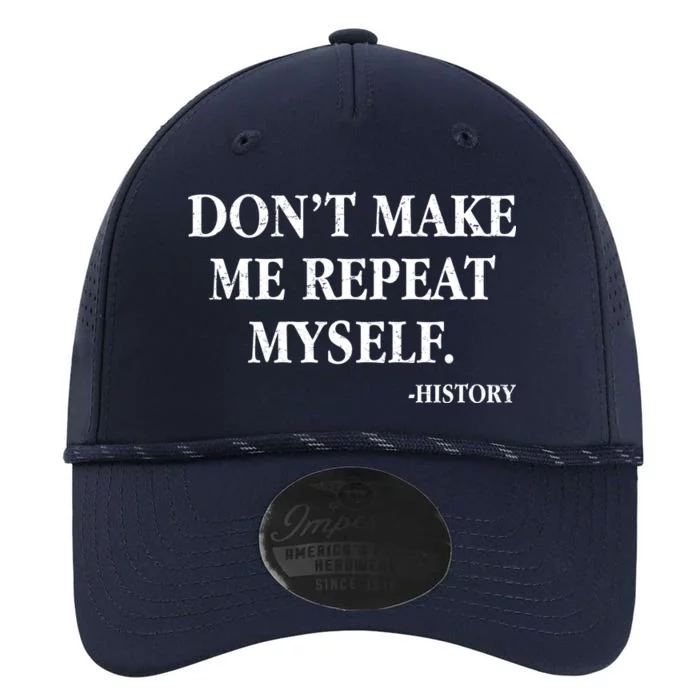 Don't Make Me Repeat Myself History Performance The Dyno Cap