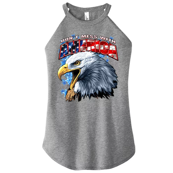 Don't Mess With America Women’s Perfect Tri Rocker Tank