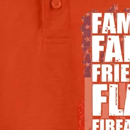 Don't Mess With Family Faith Friends Flag Firearms Dry Zone Grid Performance Polo