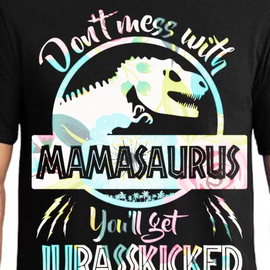 Don't Mess With Mamasaurus Pajama Set