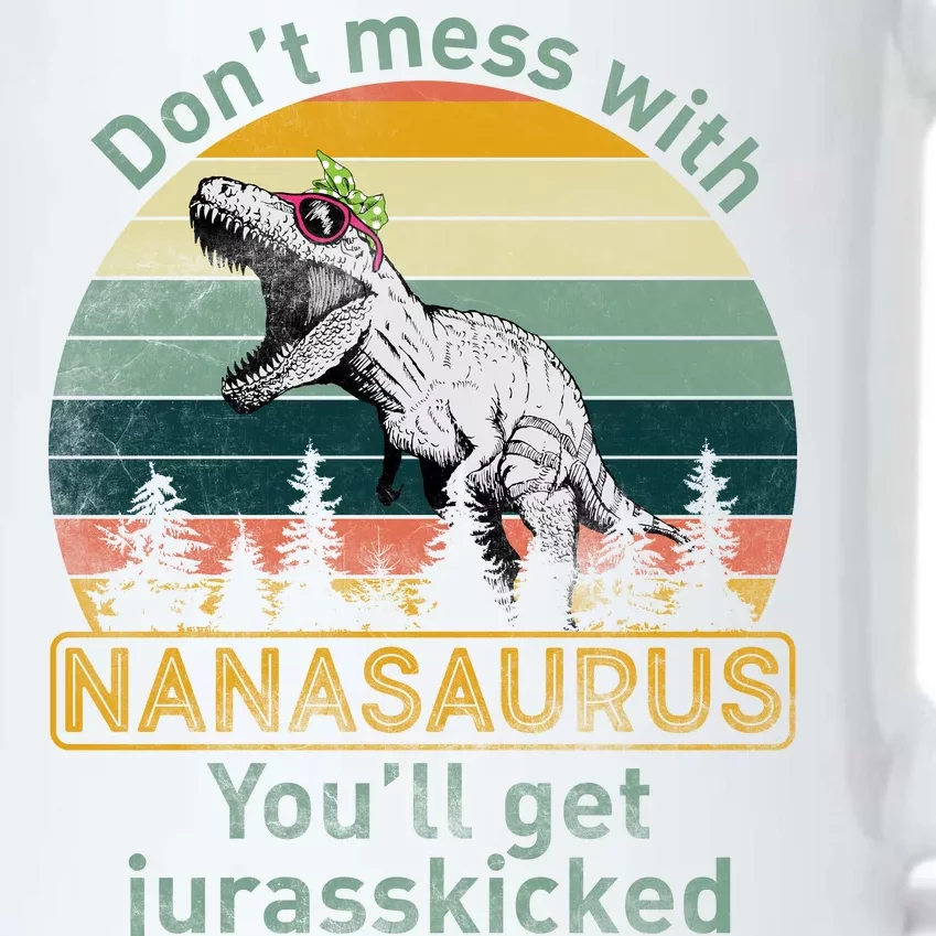 Don't Mess with Nanasaurus Black Color Changing Mug