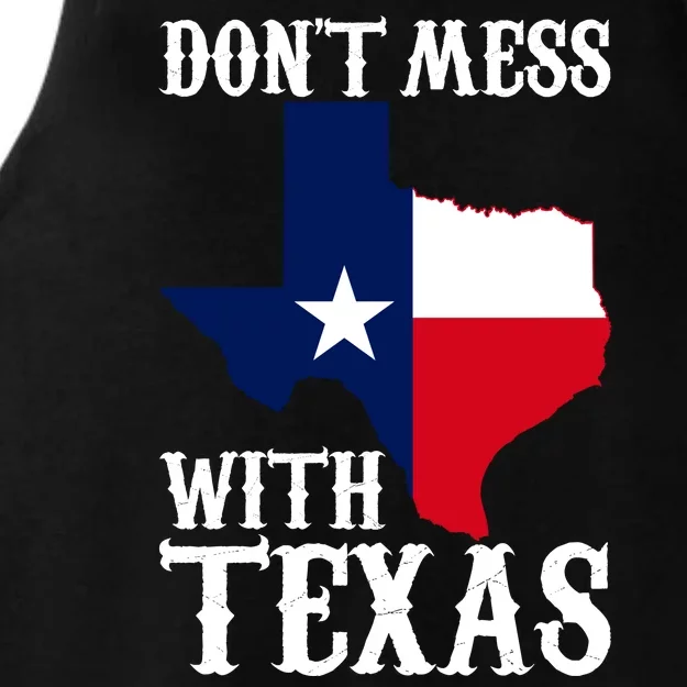 Don't Mess With Texas Ladies Tri-Blend Wicking Tank