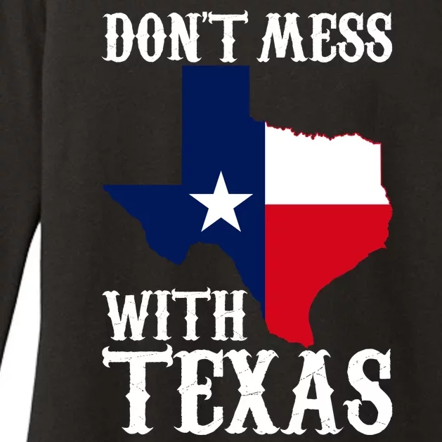 Don't Mess With Texas Womens CVC Long Sleeve Shirt