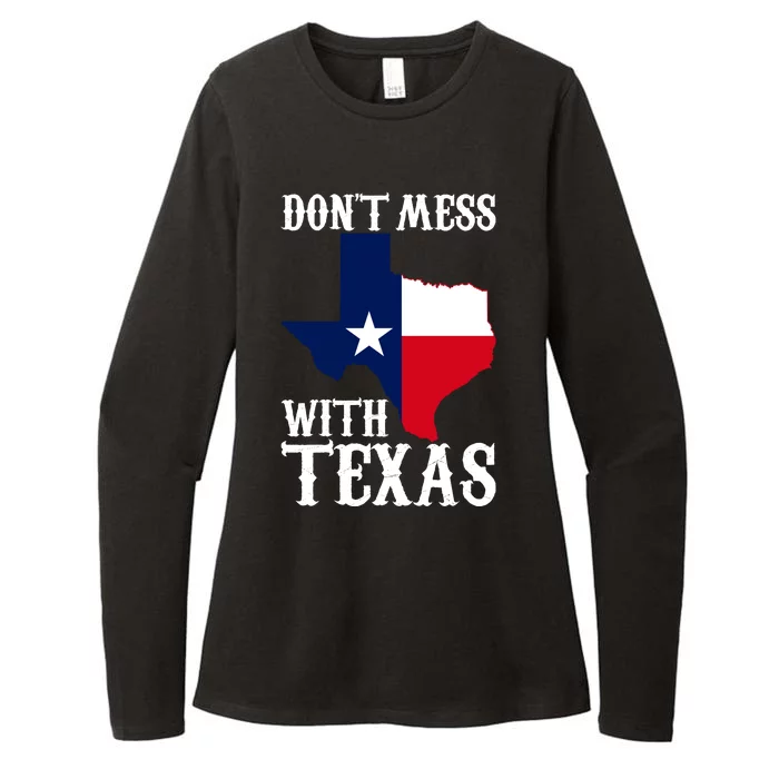 Don't Mess With Texas Womens CVC Long Sleeve Shirt