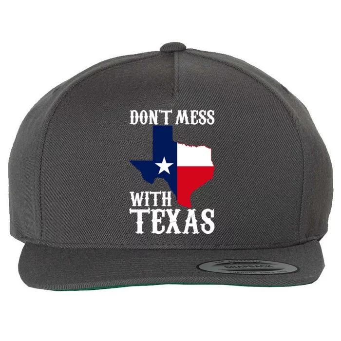 Don't Mess With Texas Wool Snapback Cap