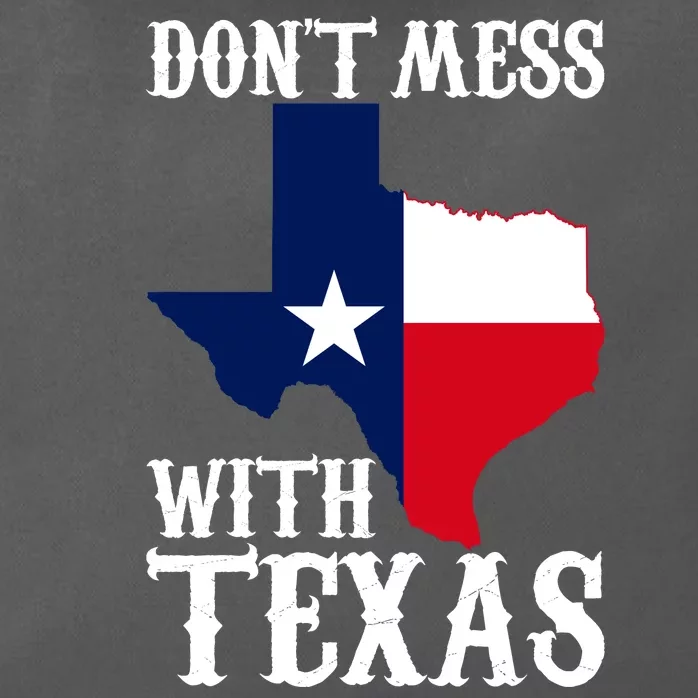 Don't Mess With Texas Zip Tote Bag