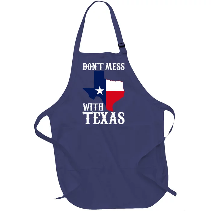 Don't Mess With Texas Full-Length Apron With Pocket