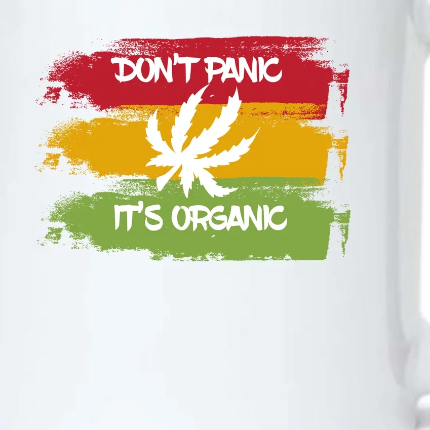 Don't Panic It's Organic Weed Black Color Changing Mug