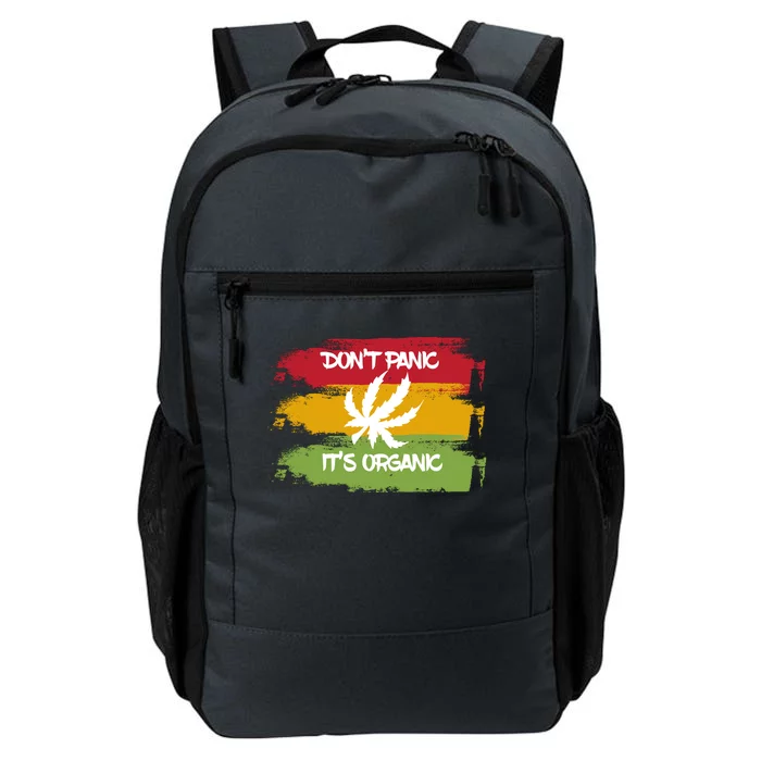 Don't Panic It's Organic Weed Daily Commute Backpack