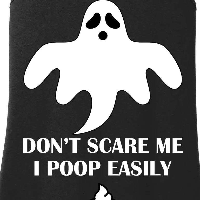 Don't Scare Me I Poop Easily Ladies Essential Tank