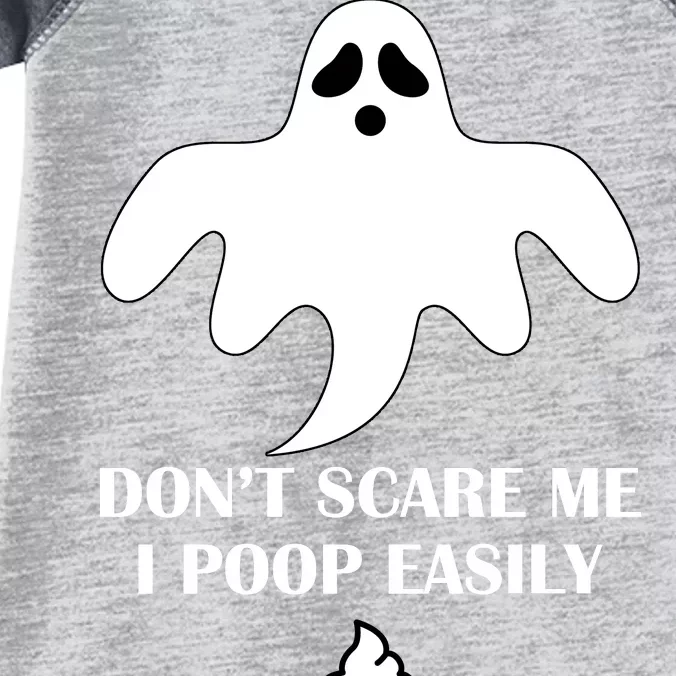 Don't Scare Me I Poop Easily Infant Baby Jersey Bodysuit