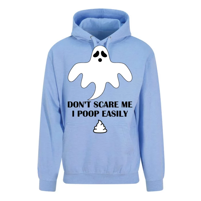 Don't Scare Me I Poop Easily Unisex Surf Hoodie