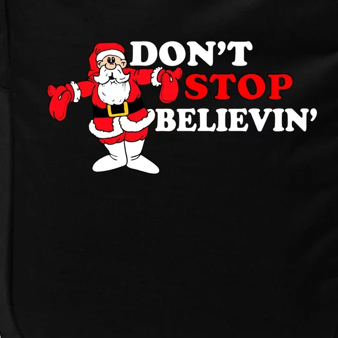 Don't Stop Believin Santa Impact Tech Backpack