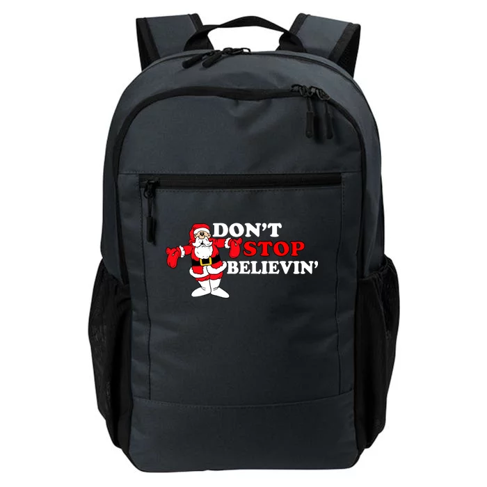 Don't Stop Believin Santa Daily Commute Backpack