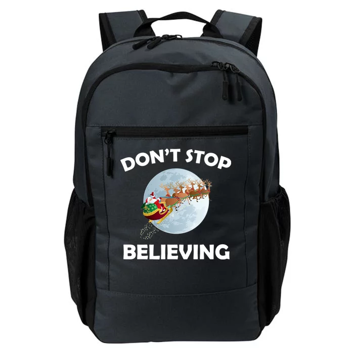 Don't Stop Believing In Santa Daily Commute Backpack