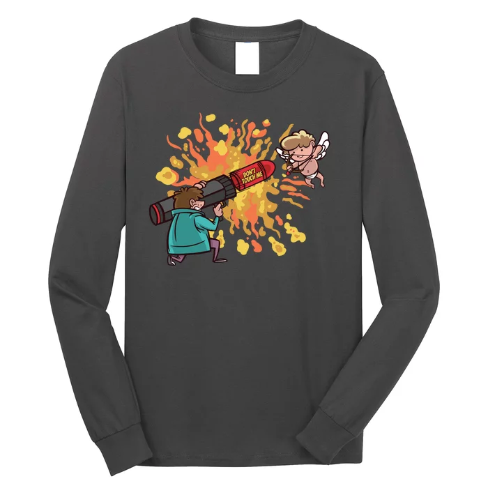 Don't Touch Me Cupid Long Sleeve Shirt