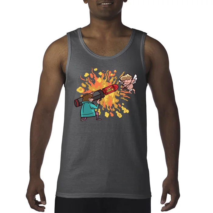 Don't Touch Me Cupid Tank Top