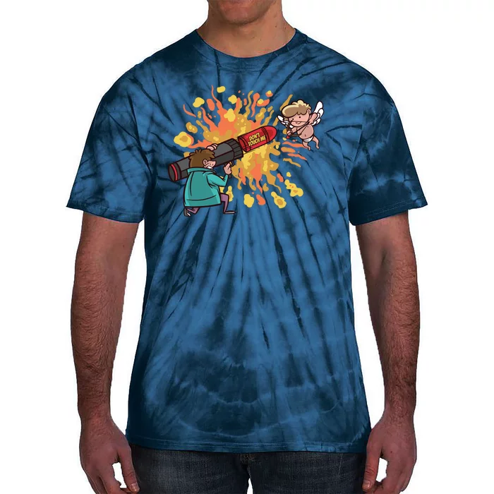 Don't Touch Me Cupid Tie-Dye T-Shirt